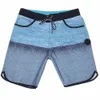 Plus -randig vattentät brädeshorts Summer Men Swimwear Beach Bermuda Short Boardshorts med etikett 240424