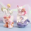 Cute Qualia Tsubomi Fox Blind Box Cartoon Chinas Ancient Beast Figurine Collectible Toy Fun Decoration Holiday Gift Mystery 240422