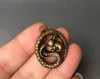 Generazione di coniglio avvolta in ottone Snake ricca pendente solido zodiaco serpente coniglietto coniglietto a pendente in rame intagliato gioiello intagliato giping7684704