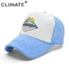 Ball Caps Climate Florida Truck Driver C Hat Miami Beach Net C Vacation Beach Wave Wave Surfing C.