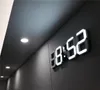 Design moderno orologio da parete 3D a parete Digital Digital Clocks Home soggiorno Display per orologio da scrivania 28448997247