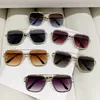 Lunettes de soleil de créateurs Rega New Style Diamond Embeding Fashion Fashion Shuangliang Street Photo Lunettes de soleil Instagram Instagram Personnalisés Suncor