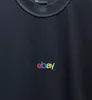 Мужская плюс тройника половые пополовые вышитые и напечатанные полярный стиль летняя одежда с уличным чистым хлопковым футболкой 222rf