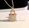 Pendant Designer lock Necklaces heart necklace luxury Earrings for Man Woman gold silver Chain Letter Designers Brand Jewelry Mens Womens Trendy Personality