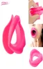 3 color Silicone Rubber Face Slimmer Exerciser Lip Trainer Oral Mouth Muscle Tightener Anti Aging Wrinkle Chin Massager Care9131618