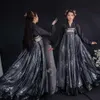 Roupas étnicas Vestido tradicional chinês Hanfu Mulher Chinese Dress Desempenho de trajes de fadas negras Fantas de Halloween para mulheres