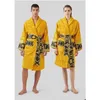 Heren regenjassen 8 kleuren 100% katoenen topkwaliteit vrouwen heren badjas