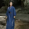 Abbigliamento etnico Hanfu Song Dynasty Outfits Men Black Blue Blue Hanfu Mens Cina tradizionale vestiti tradizionali tradizionali per uomo Voilet per cosplay