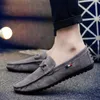 Chaussures décontractées Brand Fashion Summer Style Soft Mocasins Men Locons de haute qualité Généralités en cuir Flats de conduite Gommino Chaussures 39-48