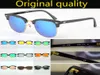 Nowa wysokiej jakości okulary przeciwsłoneczne dla mężczyzn Klasyczne klub mody mistrz okulary przeciwsłoneczne okulary okrętowe okulary przeciwsłoneczne 51 mm Uv400 Gradie1511660