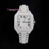 Custom Iced Out VVS 1/VS1 GRA Certified Reply Studded Moissanite Diamond Buss Down Hiphop Jewelry Watch Pass Tester