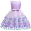 Mädchenkleider Baby Kinder Tutu Geburtstag Prinzessin Party Kleid für Mädchen Kinderkinder Kinder Kinder elegante Kleidung Kleidung für Mädchen Baby Mädchen Kleidung