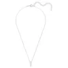 Swarovskis kettingontwerper Dames Oorspronkelijke kwaliteit Luxe hanger Triple Diamond Imitatie Stijl Ketting Romantische kristallen diamanthanger met kraagketen