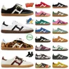 adidas samba gazelle vegan Wales Bonner Pony Leopard Designer Shoes Platform Men Women Trainers Low Sneakers【code ：L】