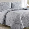 Bedspread Coverlet Set Pedding Cover z Shams 3 -Place Oversited Quilt Bedspreads Okładki 240424