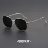 Lunettes de soleil designer 2024 Nouvelles lunettes de soleil polarisées en métal violet personnalisé pour les lunettes de soleil haute définition à la mode pour les femmes pour hommes