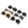 Designer zonnebril 2024 Nieuwe ovale zonnebrillen Hot Style lens kleine ronde metalen mode zonnebrillen voor mannen en vrouwen
