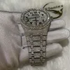 Iced Out VVS Moissanite Hip-Hop Mechanical Bust Watch Watch Watch