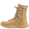 High Top Combat Boots Green Desert Brown Boot Lightweight Training Boots vandringsstövlar Militärman Taktiska stövlar BOTA MASCULINA 240420