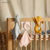 Handtücher Roben isoliertes Baby beruhigender Gesicht Handtuch Lätzchen weiche Puppenzähne Baby bequeme Schlafpflege Umarmung Decke Toyl2404