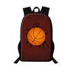 Rucksack Basketball 3D Printed School Taschen Kinder Buchtasche Männer 16 Zoll für Teen Jungen Mädchen Kindergarten Kinder Kinder