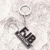 Party Decoration Party Favor FJB Keychain Cross border FJB Alloy Keychain Personalized Creative Metal Key Hanger