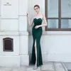 Feestjurken prom Lange elegante lieverd enkellengte mermaid jurk vestidos de fiesta