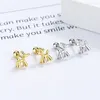 Orecchini per borchie delicate cognello grazioso pet dog semplice 18k oro oro in acciaio inossidabile palloncini post per ragazze regalo alla moda