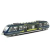 Simulatie Legering Metaal High Speed ​​Rail Diecast Train speelgoedmodel Educatief speelgoed jongens kinderen auto cadeau 240430