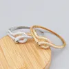 Bracelets de bracelet en or initial pour femmes hommes de luxe designer bijoux serpent femme argent ensemble simple couple couple juif party ring cadeaux de mariage cool en gros cool