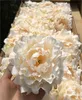 Silk de haute qualité Peony Flower Heads Party Party Decoration Artificial Simulation Silk Peony Camellia Rose Flower Wedding Decora3575086