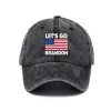 Let's Go Brandon Ball Hat Anti Biden Funny Humor Baseball Cap Snapbacks Us Flag Star Stripes FJB Drukuj dżins HATS Trump 2024 Political 11 LL