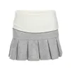 2024 Nuovo versatile a maniche lunghe Open Cardigan Open Cardigan Coat High Welming Skirt Skirt Skirt a due pezzi set F43049