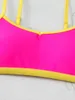 Swimwear féminin 2024 Bikini de bikini sportif Bikini Femme Baignes Baignes Baignade Nimation Swim Swim Weachwear