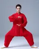 Etnik Giyim 2024 Geleneksel Çin Tai Chi Wushu üniforma Kungfu Egzersiz Uygulaması Dövüş Sanatları Set Kanat Chun Taiji Üst Pantolon