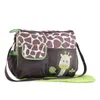 Wickelbeutel Mode Cartoon Giraffe Mama-Tasche große Kapazität Multifunktional schräge Spannweite One Schulter Mutter-Baby-Wickelbeutel D240429