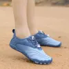 Chaussures d'eau extérieure River Chaussures Trace Hommes et femmes Chaussures de plage respirantes natation chaussures vitesse interférence eau chaussures femme Fiq doigts chaussures