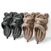 Chaussures décontractées Summer Balon Balon Slippers pour femme Men de plate-forme glisse d'oreiller Sandale Sandale Sool confortable coussin épaisse semelle