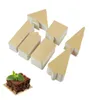 Delidge Golden Mousse à gâteaux Square Rec Christmas Tree Shape Paper Paper Cupcake Base Tads Cake Decoration Tool 400pcs / set6107711