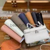 Loro Piano LP LorosPianasl Lp19 Top Cowhide Bags Bag Cosmetic Layer Designer Evening Lunch Box Bag for Womens Highend Sense Portable Bag 2023 New Single Shoulder Cros