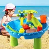 Sand speel water leuk kinderen zand en watertafels speelgoed voor peuters 1 3 regendouches splash vijver zwembad drijft spellen voor volwassenen wip voor volwassenen buiten d240429