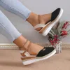 Gladiator Frauenschuhe Designer für Plattform Sommerkeil Sandalen Frau Heels Plus Größe Sandalias Mujer 240428 608 Platm