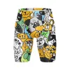 Menas de banho masculina 2024 Mens interferência Treinamento curto de maiô de treinamento curto de natação Summer Cartoon UV Sport Surfing Registro de mergulho Q240429