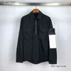 グラペストンヨーロッパの贅沢な男性CPジャケットアウターウェアデザイナーバッジジッパーシャツジャケットストーンフーディースプリングトップブレーニング可能な高Qyalityストーンジャケット服933