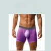 Majaki Mężczyźni Trunks Ultracien Transparent Sport Biecid Extended Anti Wear Crotch Mettie