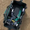 ツールバッグのアップグレード23インチ大幅な容量のツールバッグの肥厚1680Dオックスフォード防水耐摩耗性電気技師ストレージキット