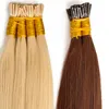 Stick Super di qualità I Capelli di punta ESTENZIONI 300STRANDS per 1 grammo per snello di cheratina a filo umano Virgin Remy Hair Extension