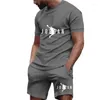 Suits-survêtement masculins 2024 Set Set Fashion Sportswear T-shirt à manches courtes Sports Shorts Casual Clothing Clothing Jogging