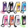 2L Swimming PVC Dry Bag Touch Screen Outdoor Waterproof Shoulder Sports Bags for Trekking Drifting Rafting Surfing Kayak Boating