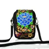 Bolsas de ombro de ombro Vintage Mini Bolsa de Bordado Étnico Mulheres Estilo Chinês Estilo Crossbody Bag Hippie Tote Messenger